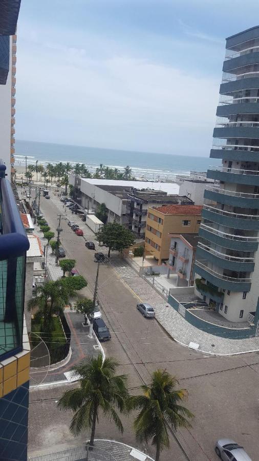 Apartamento Guilhermina Vista Para O Mar Praia Grande  Luaran gambar