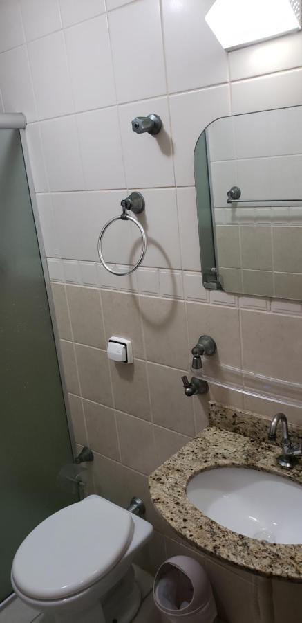 Apartamento Guilhermina Vista Para O Mar Praia Grande  Luaran gambar